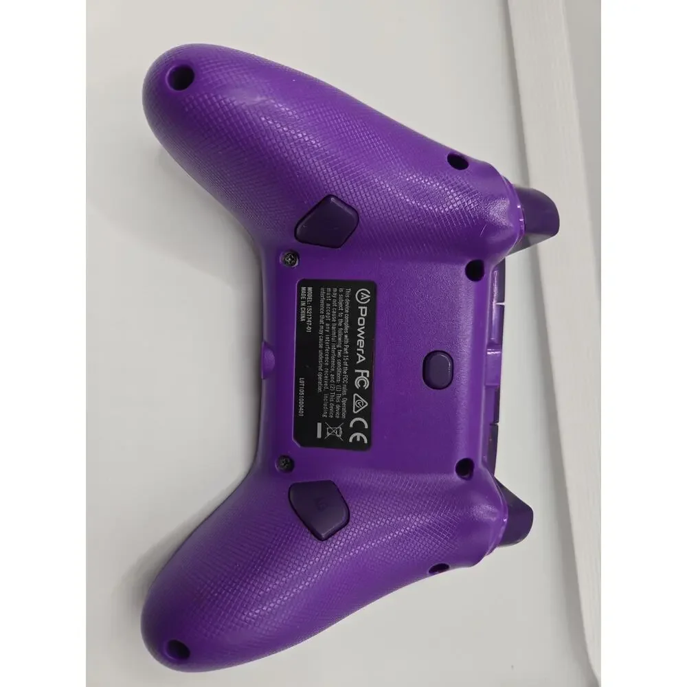 PowerA Enhanced Purple Wired Xbox One Series X Ergonomic Controller